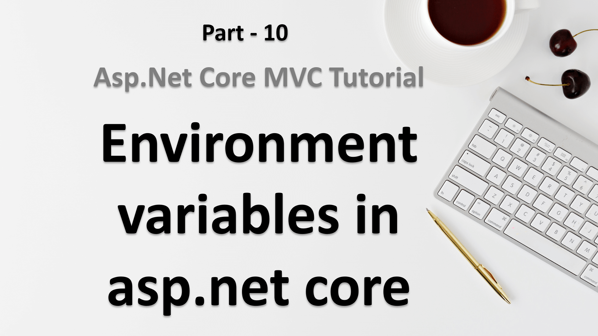 Environment variables in asp.net core | Asp.Net Core tutorial for beginners